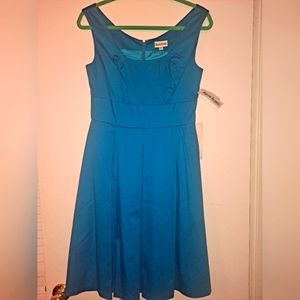SIZE 4 NWT Turquoise Marvin Richard's 👗 Party Dress